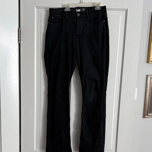 Lee Midnight Black Denim Pants‎ Size 10m